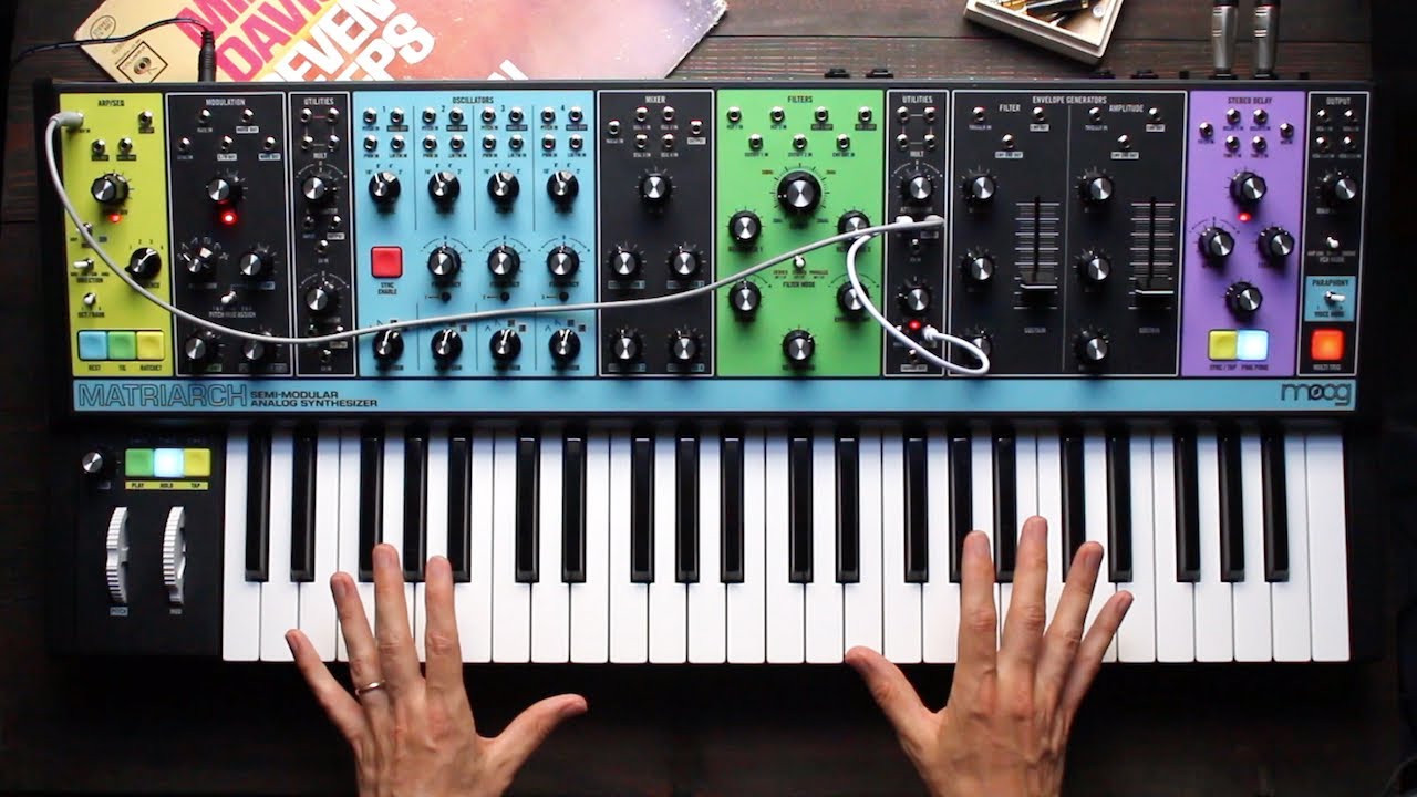 Как использовать секвенсор Moog Matriarch для создания экспрессии | Обзор и демонстрация с BlankF...