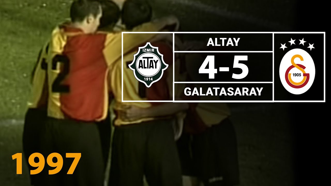 Nostalji Maçlar | Altay 4 - 5 Galatasaray ( 16.11.1997 )