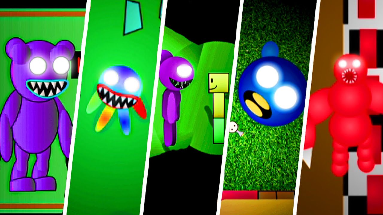 CURSED SUSSY SCHOOLGROUNDS #39 (8 Games) + ALL Jumpscares
