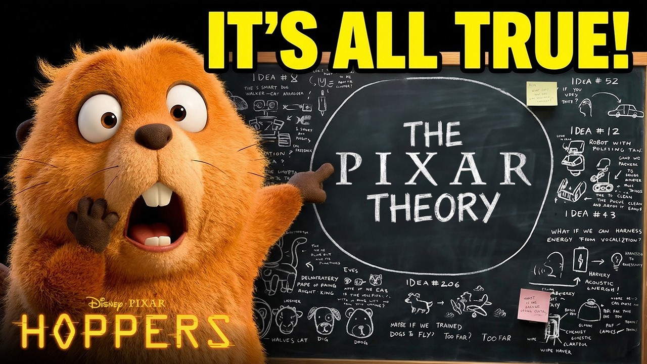 PIXAR ADMITTED IT! The HOPPERS Secret Whiteboard Changes EVERYTHING!