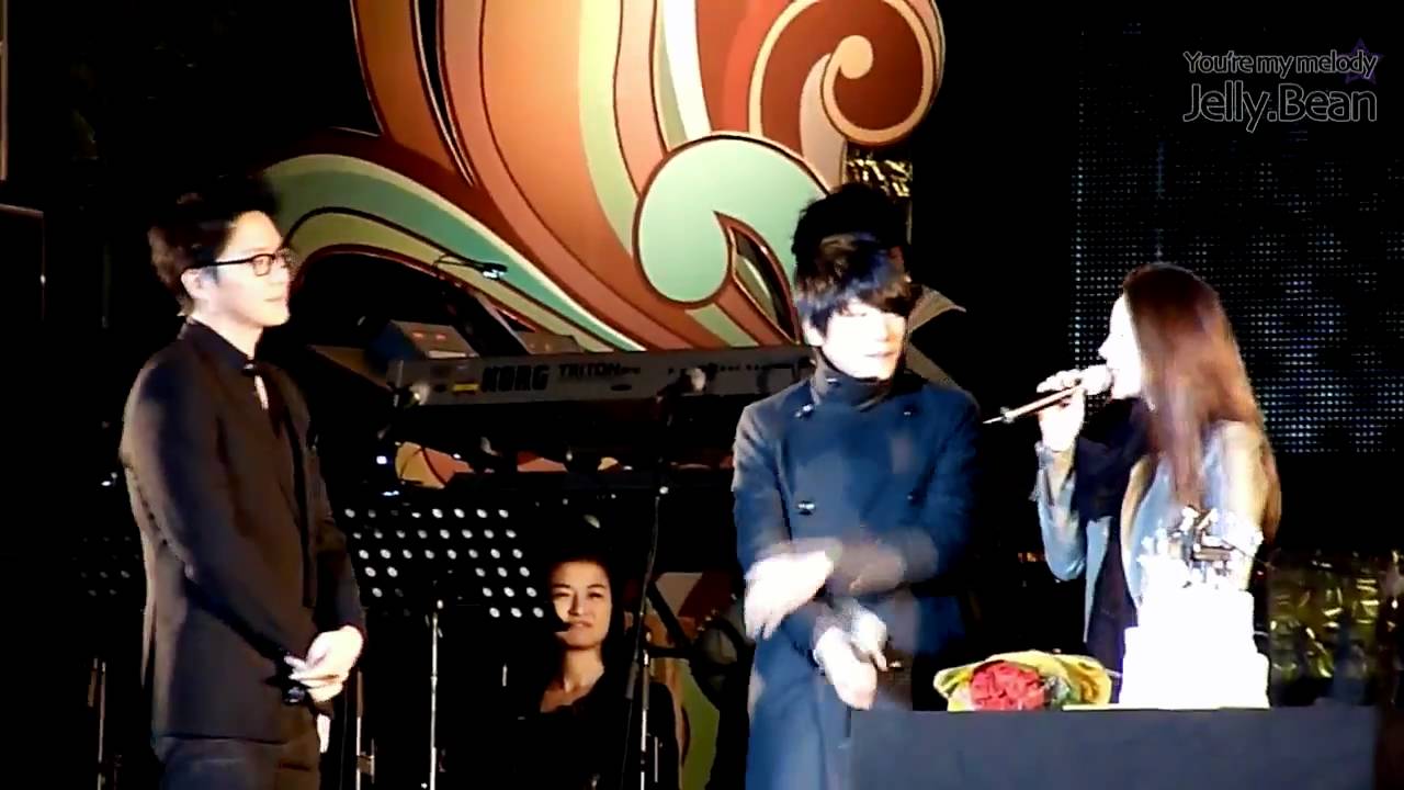 101017 박효신-성시경데뷔10주년축하(@성시경콘서트)
