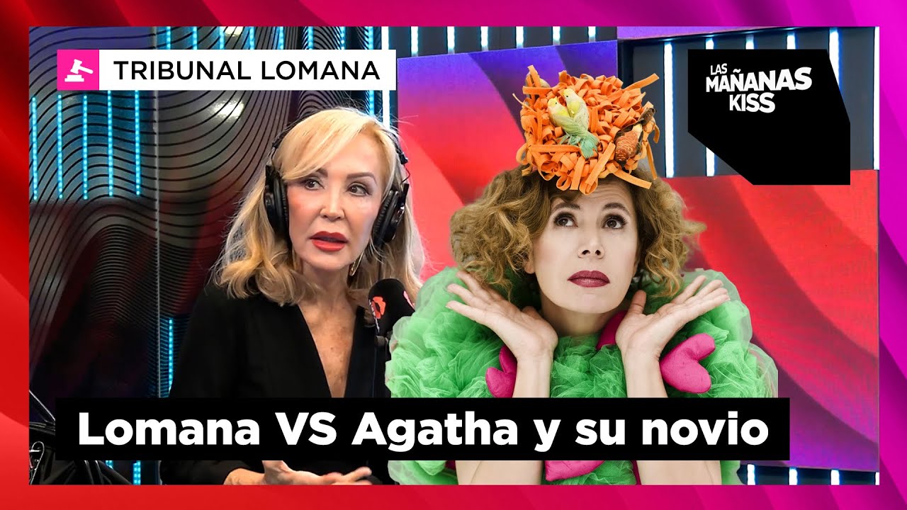 Carmen Lomana RESPONDE a las Acusaciones de ÁGATHA RUIZ DE LA PRADA | Las Mañanas KISS