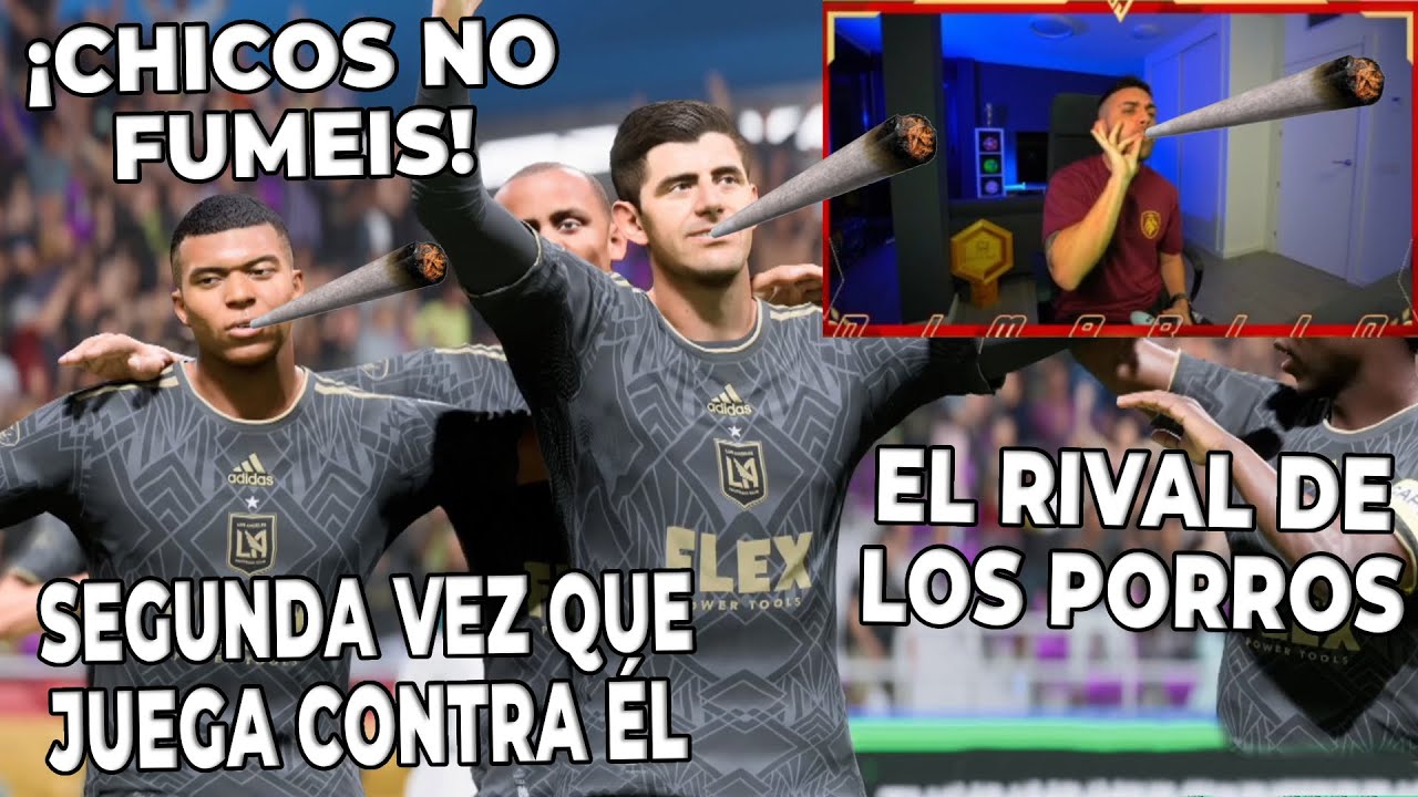 DjMaRiiO PIERDE CONTRA el RIVAL que JUEGA FUMADO | Lloros y Enfados FC 24