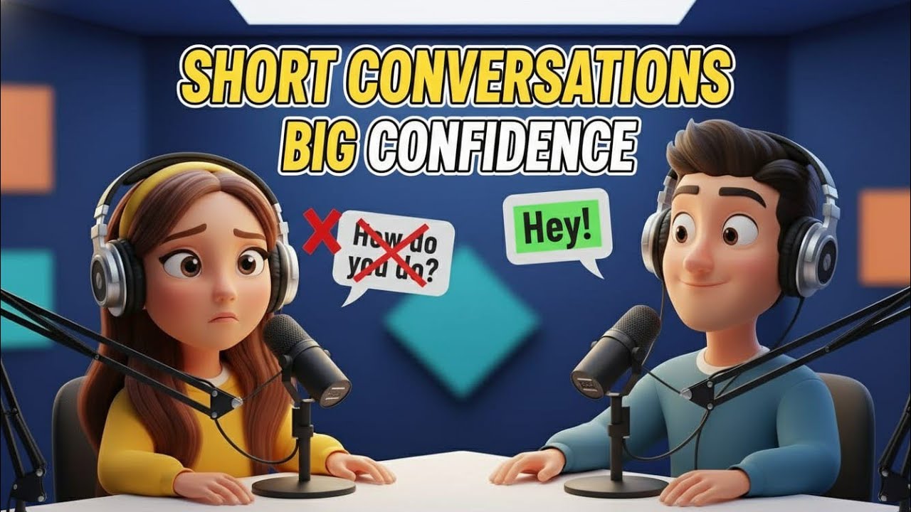 Short Conversations That Change Your Confidence – The English Podcast