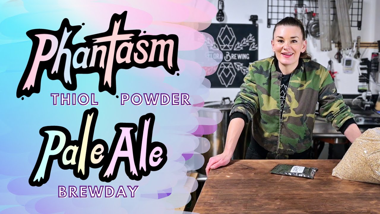 Phantasm Thiol Powder Pale Ale Brewday