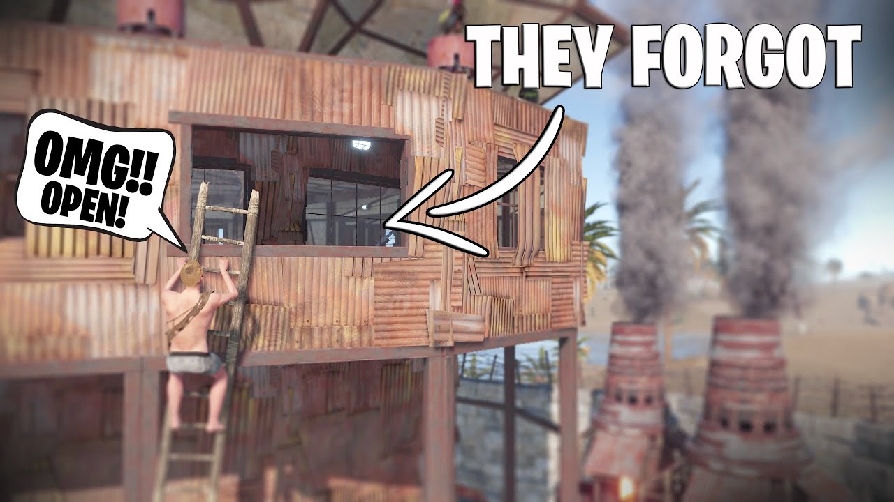 HUNTING WEAK RICH BASES !! Doors Open to MAIN - Rust