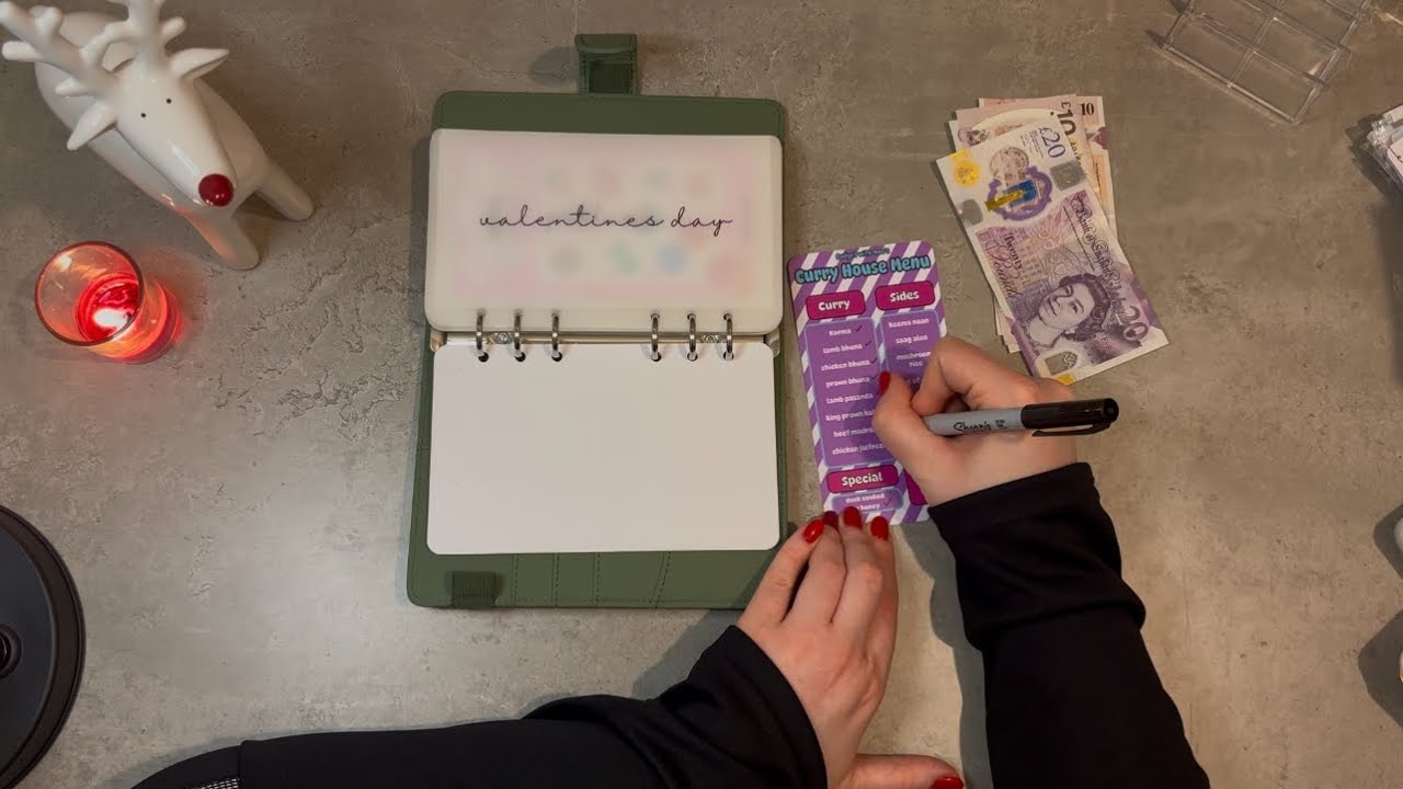 New 2025 Binder setup & goals for the year | UK Cash Stuffing | Cash Budgeting | Savings Challenges