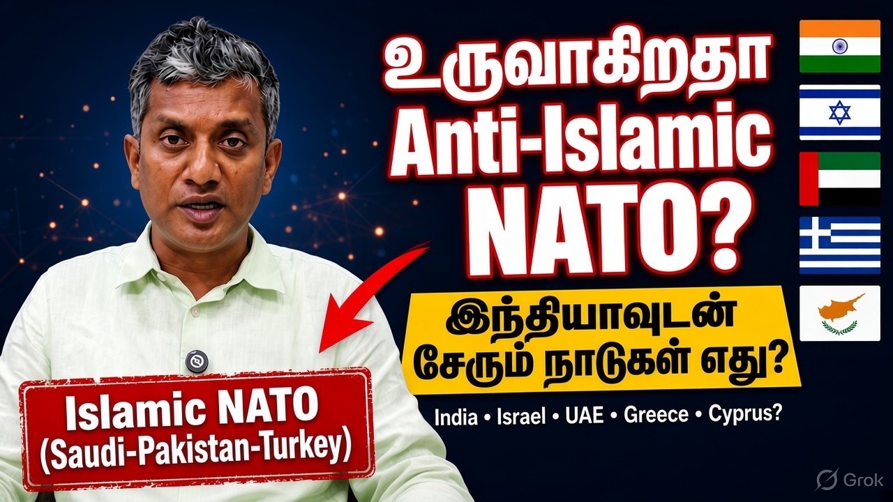 உருவாகிறதா Anti-Islamic NATO? - இந்தியாவுடன் சேரும் நாடுகள் எது? - MMK