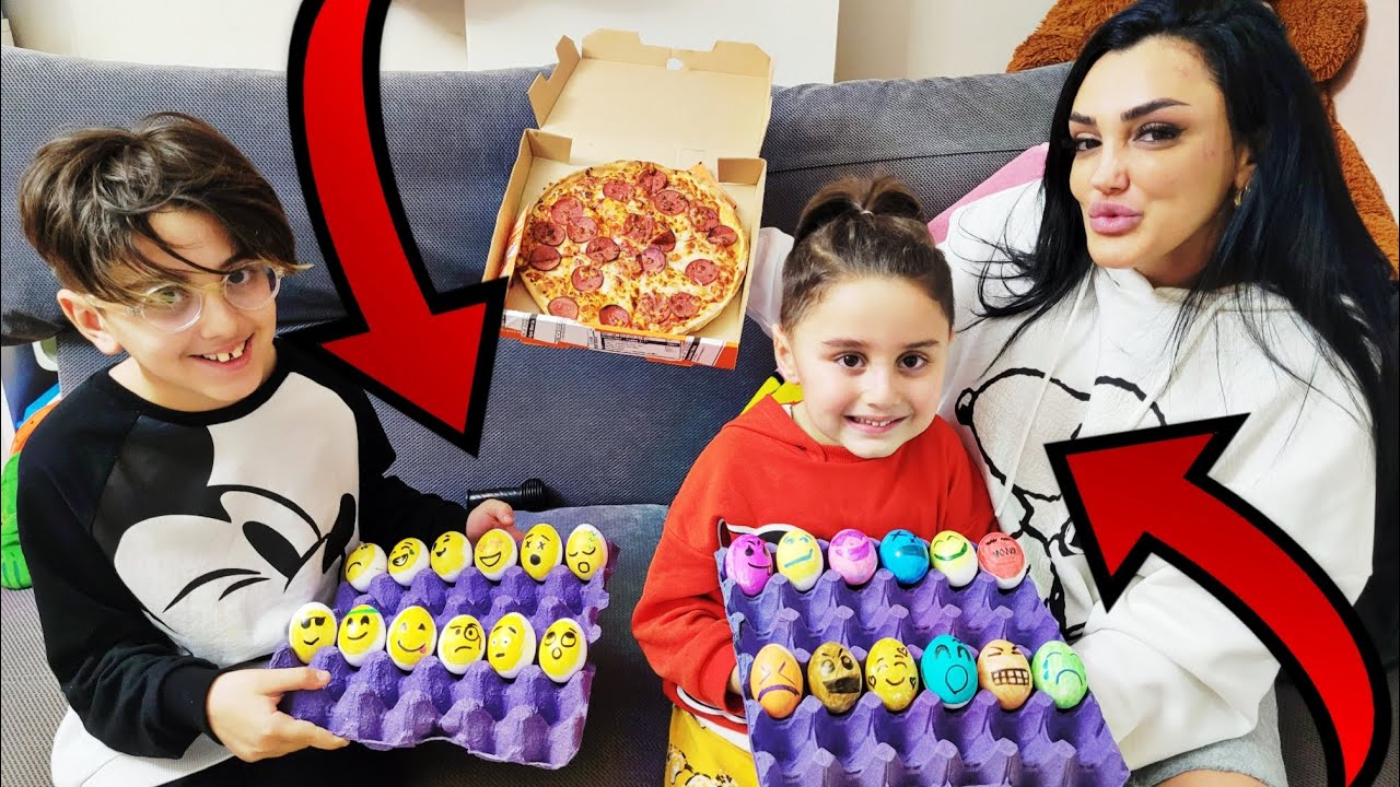 EFE İLE YUMURTA BOYAMA CHALLENGE