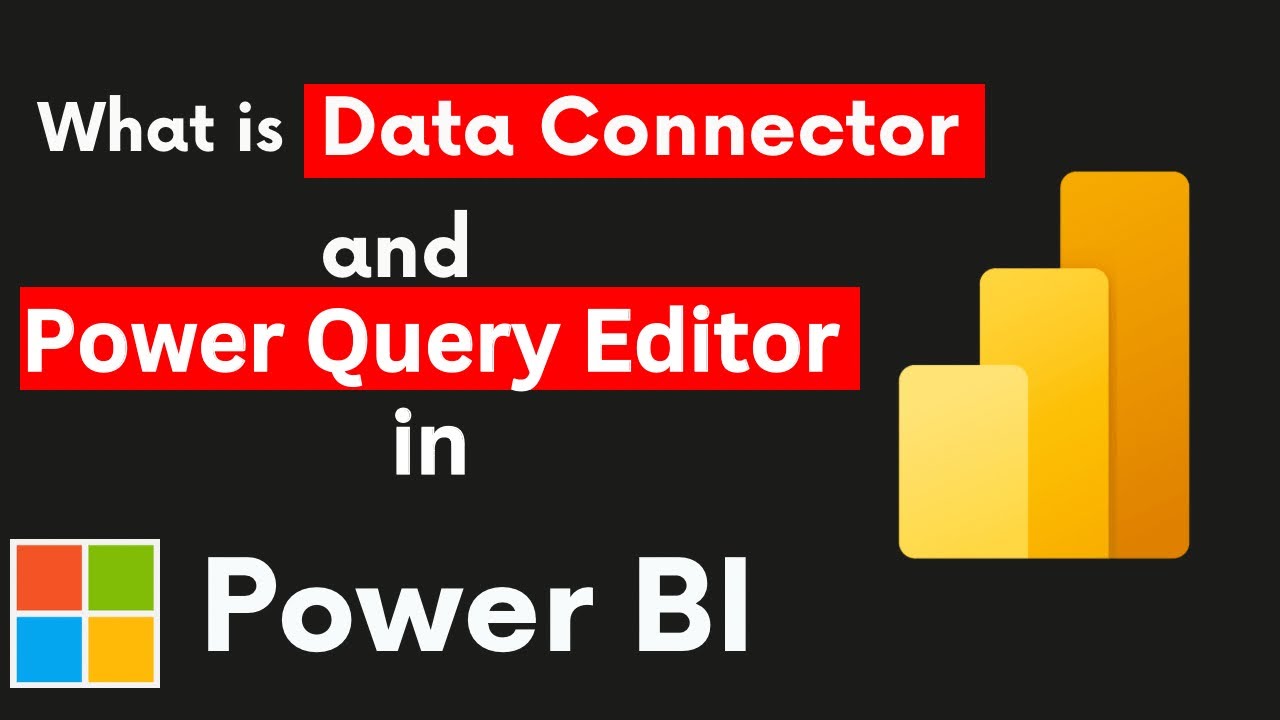 What Are Data Connectors  | How to use Power Query in Power BI | Microsoft Power BI for Beginners