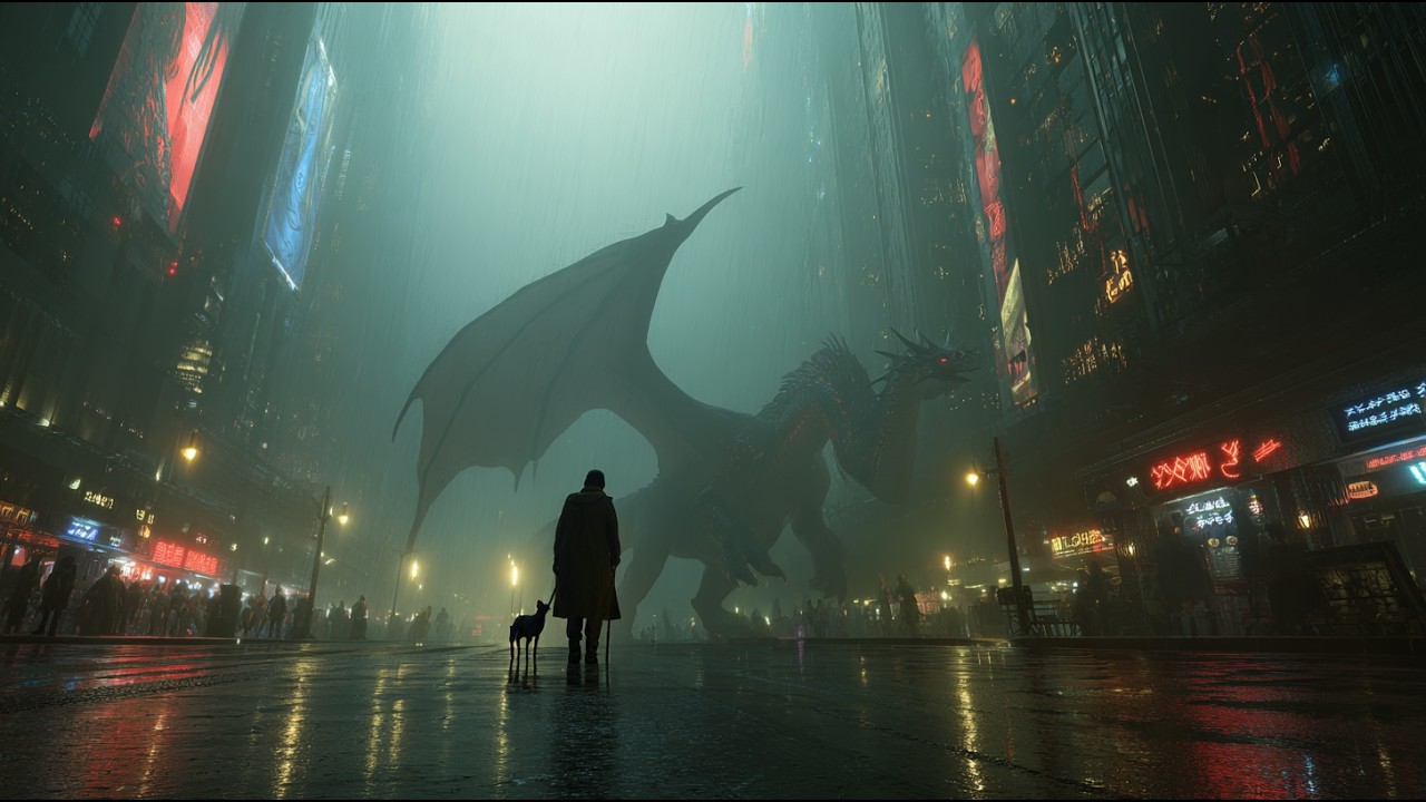 A Human Carried a Feverish Dragon Hatchling Through City—Unaware the Dragon Queen Walked at His Side