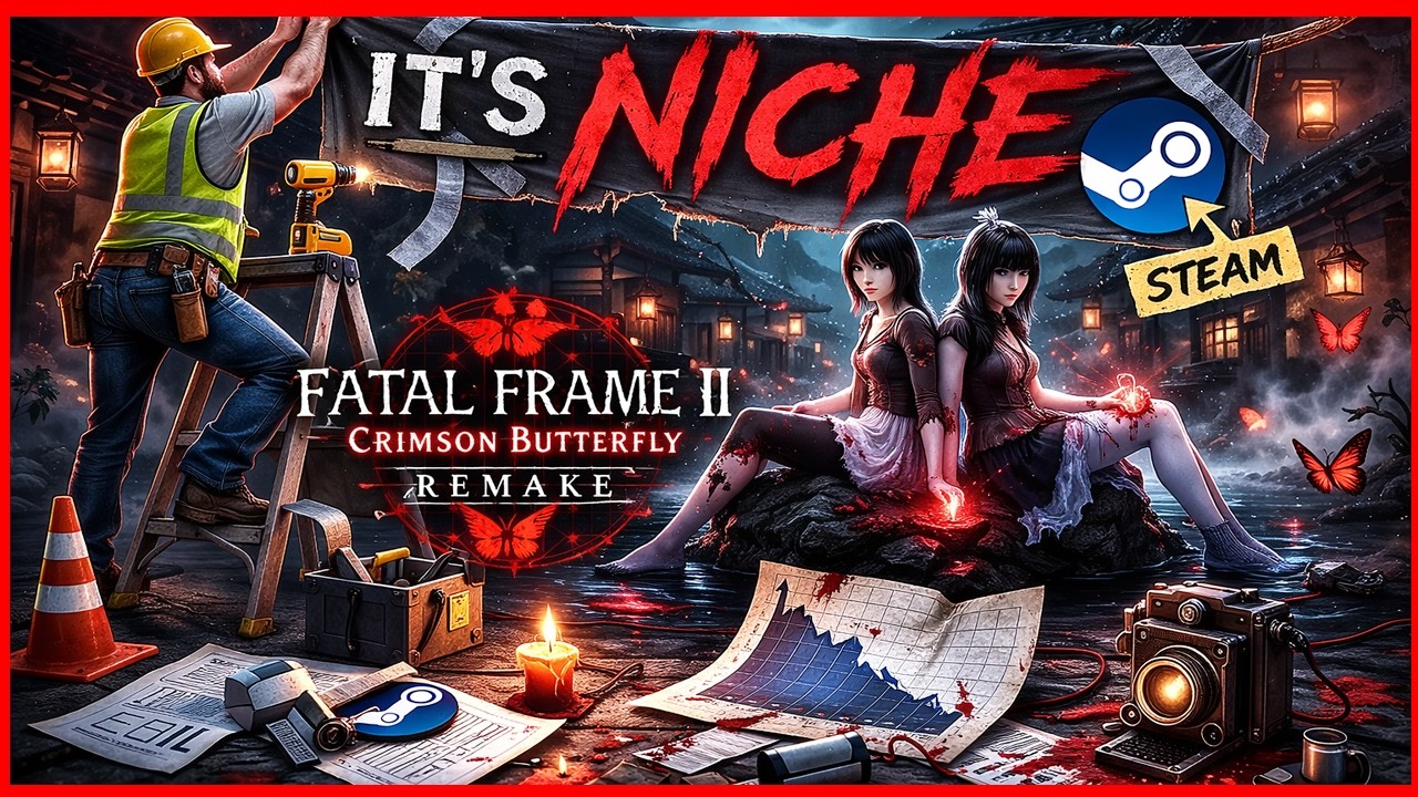 Real Talk: Fatal Frame II Remake -- Why Are People Using Steam Charts Against a Niche Series?