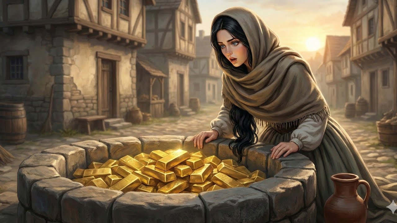 #قصة الفتاة المسكينة التي وجدت بئر من سبائك ذهب رزق الله بعد زواجها من أبن عمها الظالم قصة مؤثرة