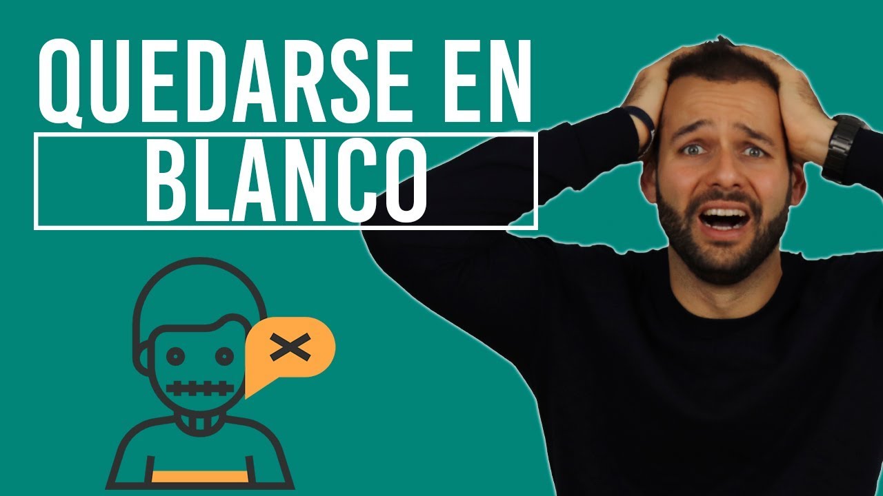 QUEDARSE EN BLANCO [1] 4 Errores para Quedarte en Blanco al Hablar en Público y Hacer Presentaciones