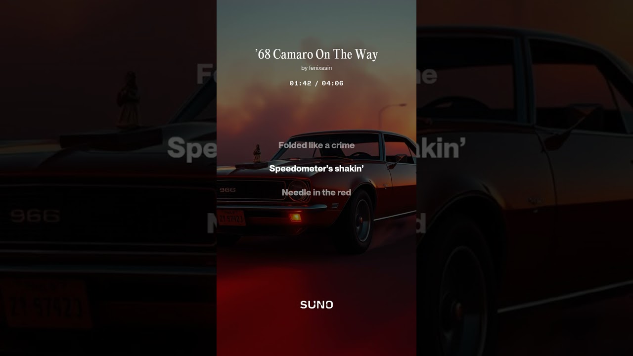 '68 Camaro On The Way - CoalFire