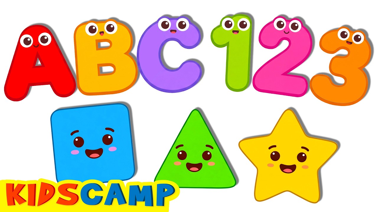 🔴 Preschool Learning Videos | Learn ABC, Phonics, Shapes, Numbers & Colors 🌈