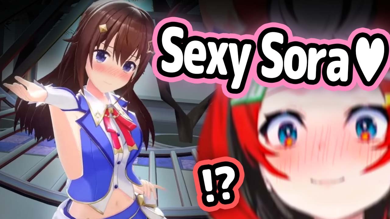 Sora's Sexy Voice and Pose Made Everyone Scream【Hololive】