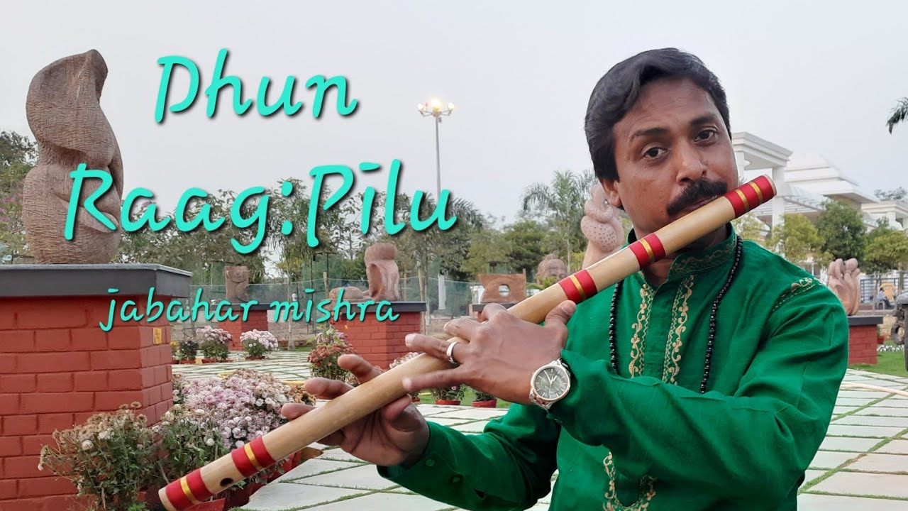Music in park # Dhun # Raag Mishra Pilu # flute by Jabahàr Mishra #