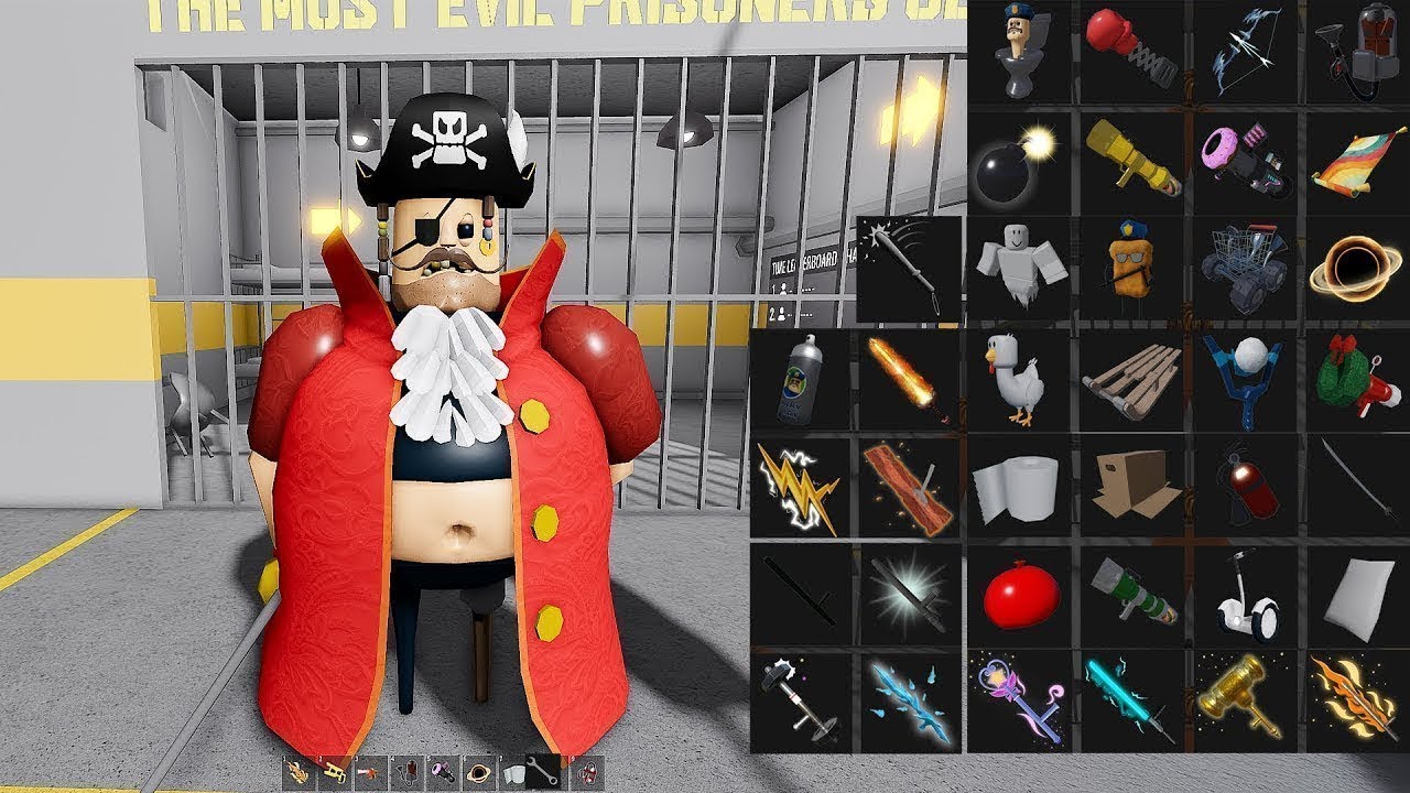 UNLOCKED Everything in PIRATE BARRY Mode! 🏴&zwj;☠️ All New Powers in Barry&rsquo;s Prison Run UPDATE!