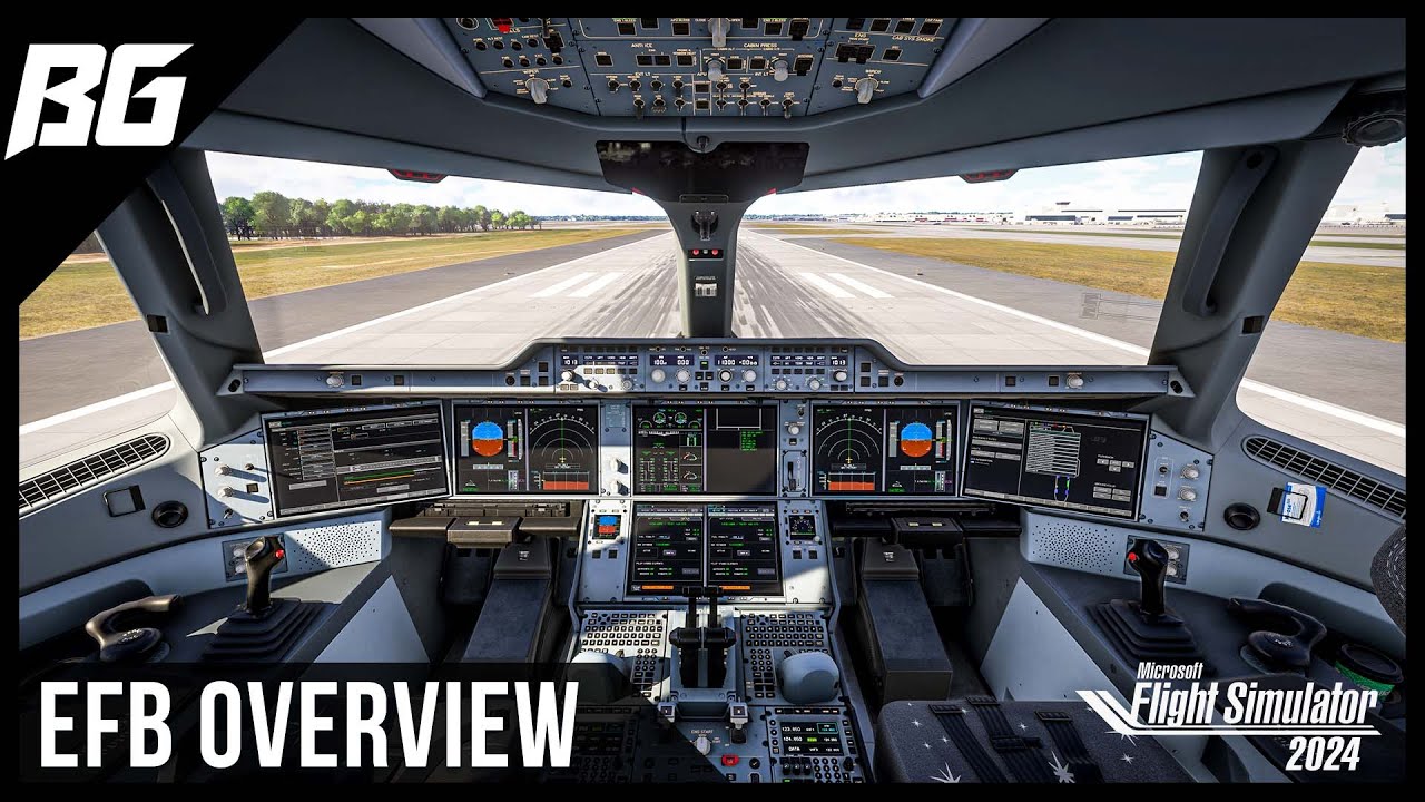 Обзор калибровки дроссельной заслонки и EFB для Airbus A350 iniBuilds