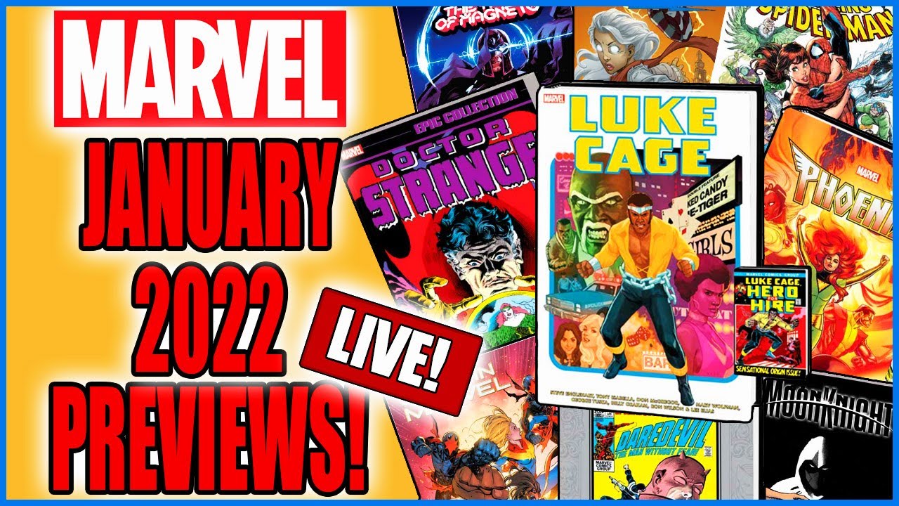 Marvel Comics Previews January 2022 | Collected Editions!!