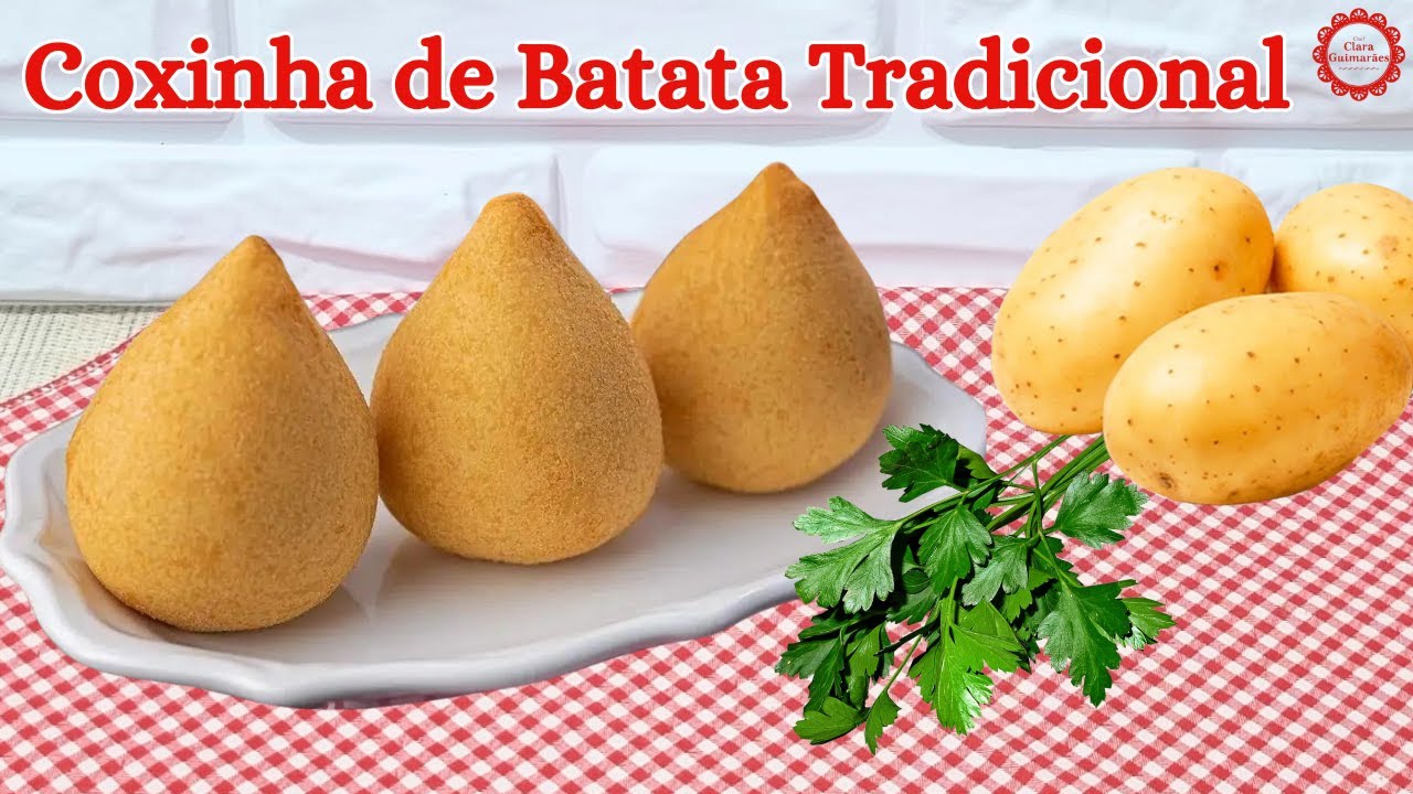 A ORIGINAL!! COXINHA COM BATATA! O segredo que ninguém te conta para a massa não desandar!