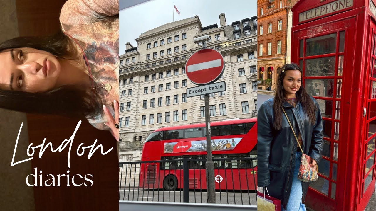 LONDON VLOG ❥ travel diaries, shopping, bus tour