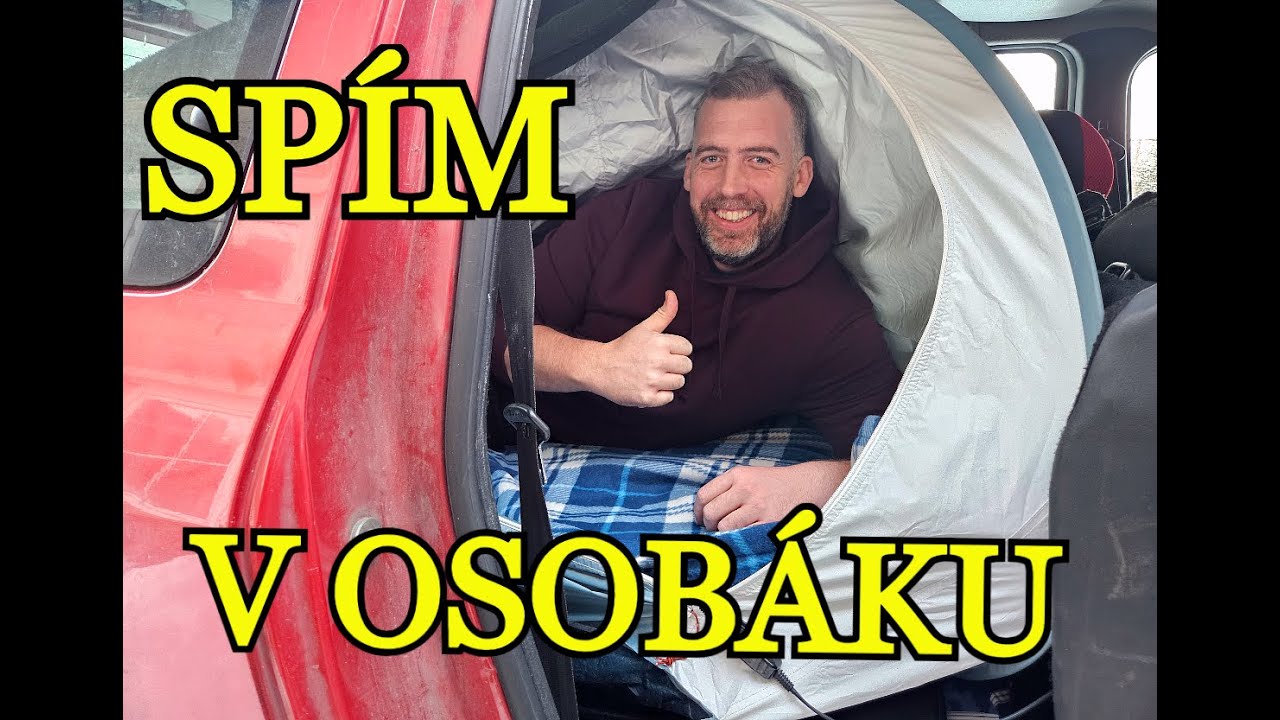 SPANÍ V AUTĚ v zimě | Jak se mi spalo poprvé v osobáku?