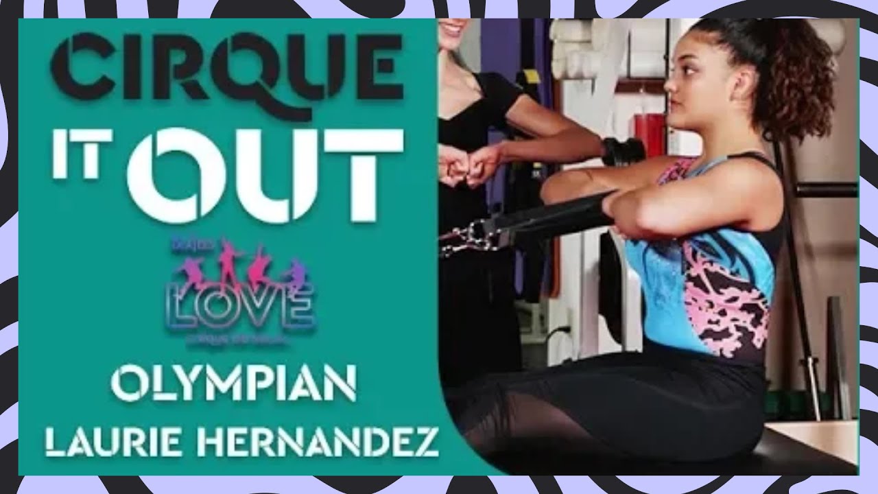 Pilates Exercises with Olympic Gold Medalist Laurie Hernandez | Cirque It Out #7 | Cirque du Soleil