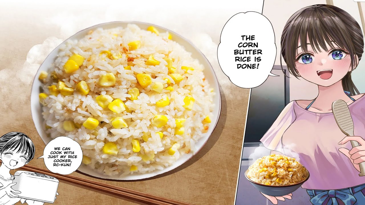 Rice Cooker Buttered Corn Rice Easy & Tasty Recipe from Set It & Forget It Manga