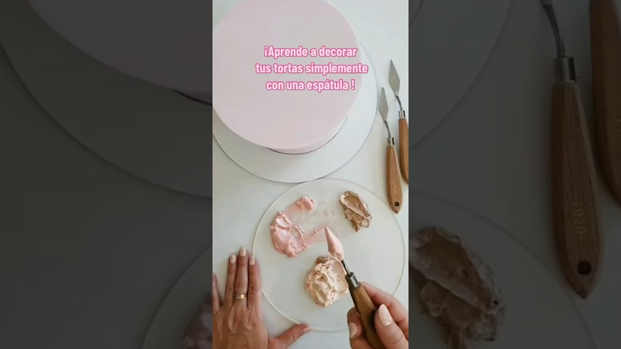🍰✨ &iexcl;La magia de la esp&aacute;tula!