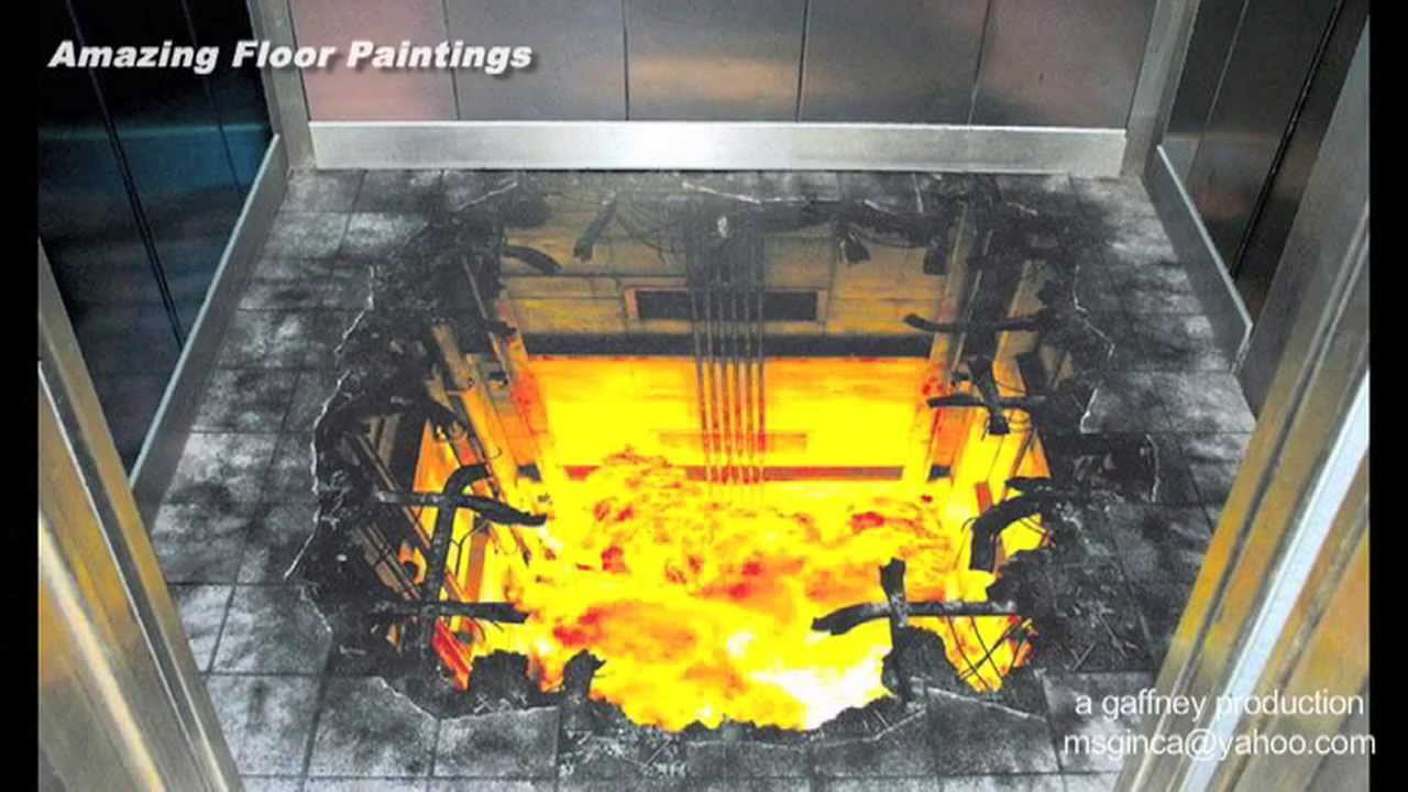 Optical Illusions - Amazing Floor Paintings! (pt 01)