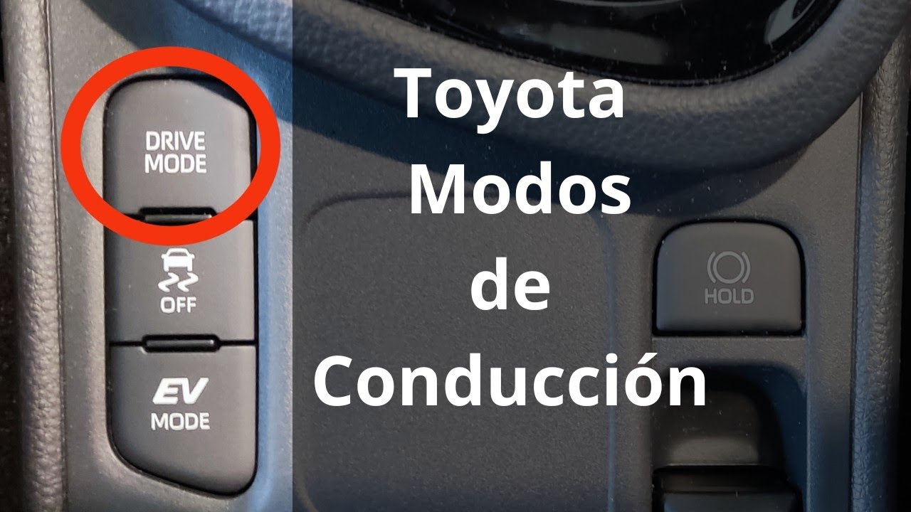 Toyota modos de conducción