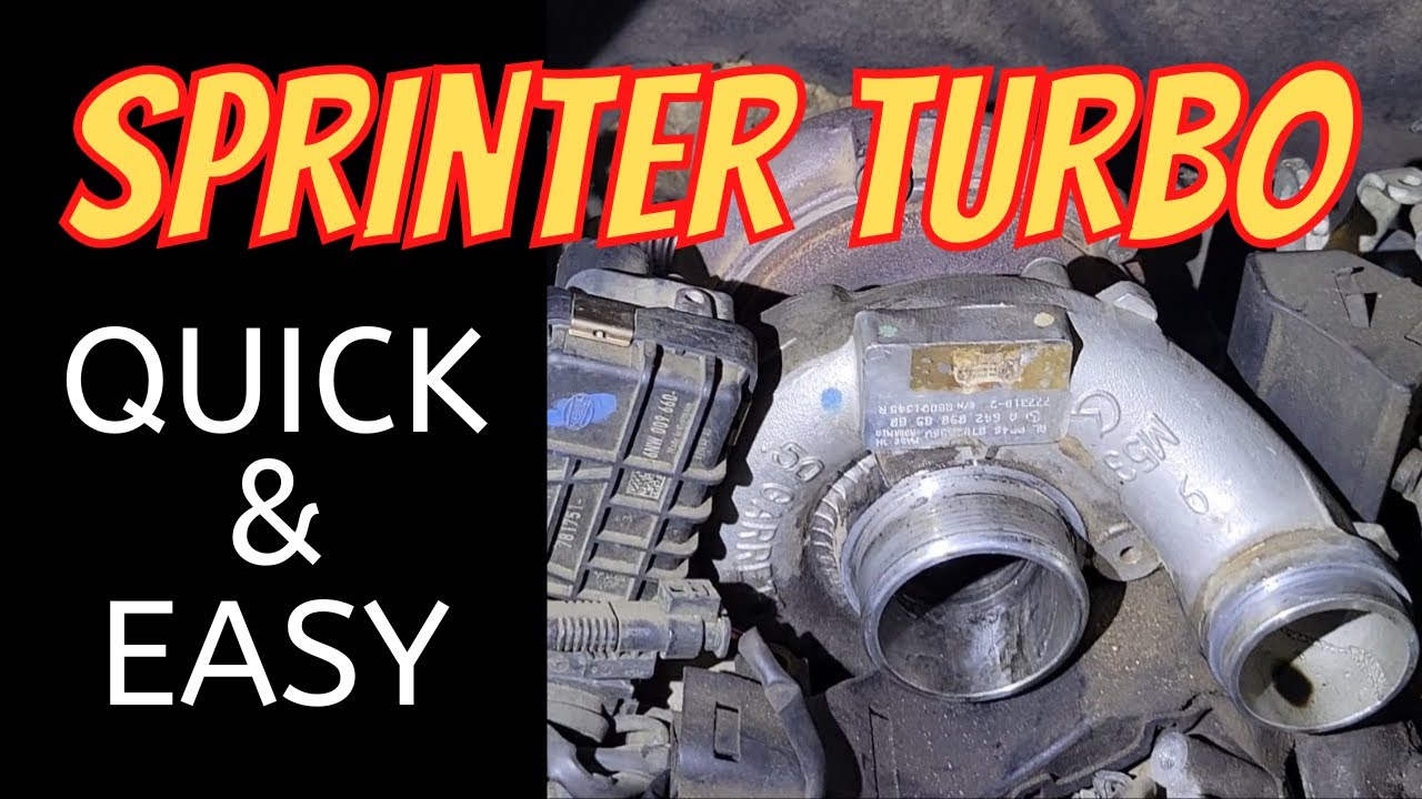 Sprinter Turbo Removal