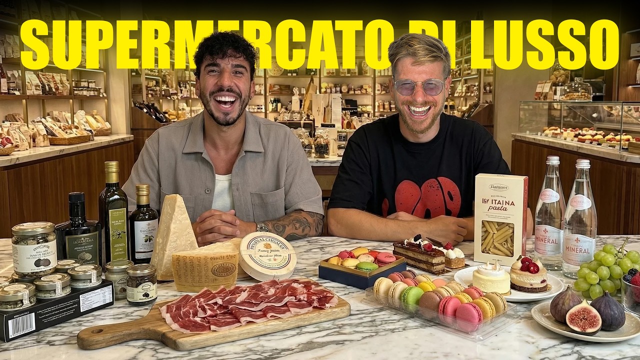 PROVIAMO IL SUPERMERCATO DI LUSSO PIÙ FAMOSO DEL MONDO - NON HO MAI SPESO COSÌ TANTO IN VITA MIA!
