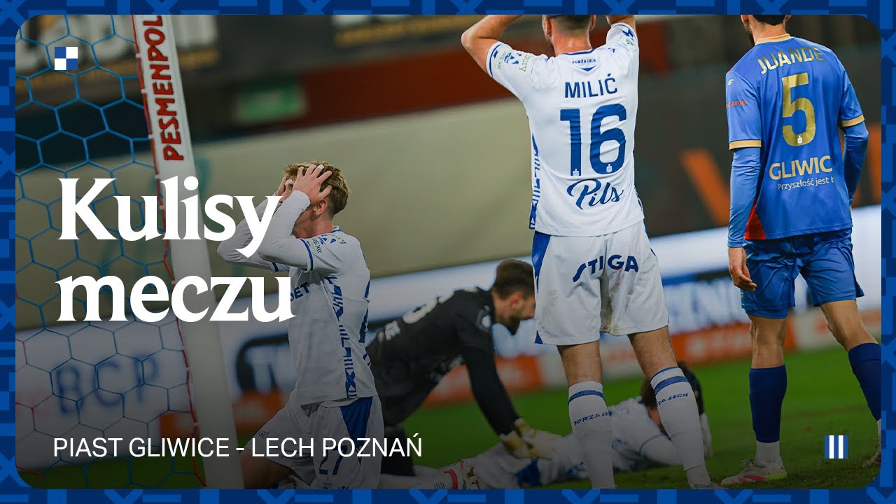 KULISY | Skuteczność do poprawy... Kulisy meczu Piast - Lech 1:0
