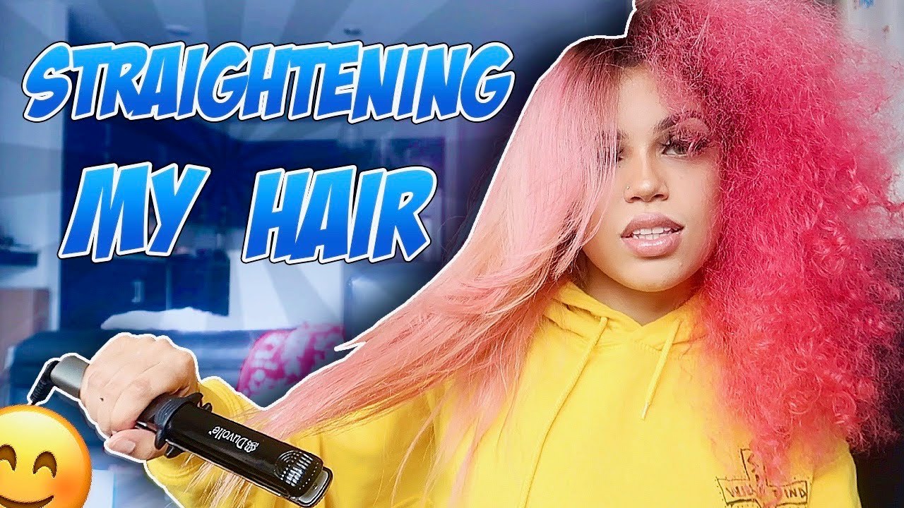 Curly To Straight | Vanessa Lynn