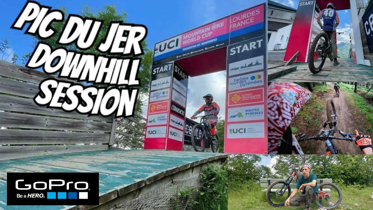 Downhill in Lourdes | Pic du Jer | Commencal Furious | GoPro Hero 8 Black