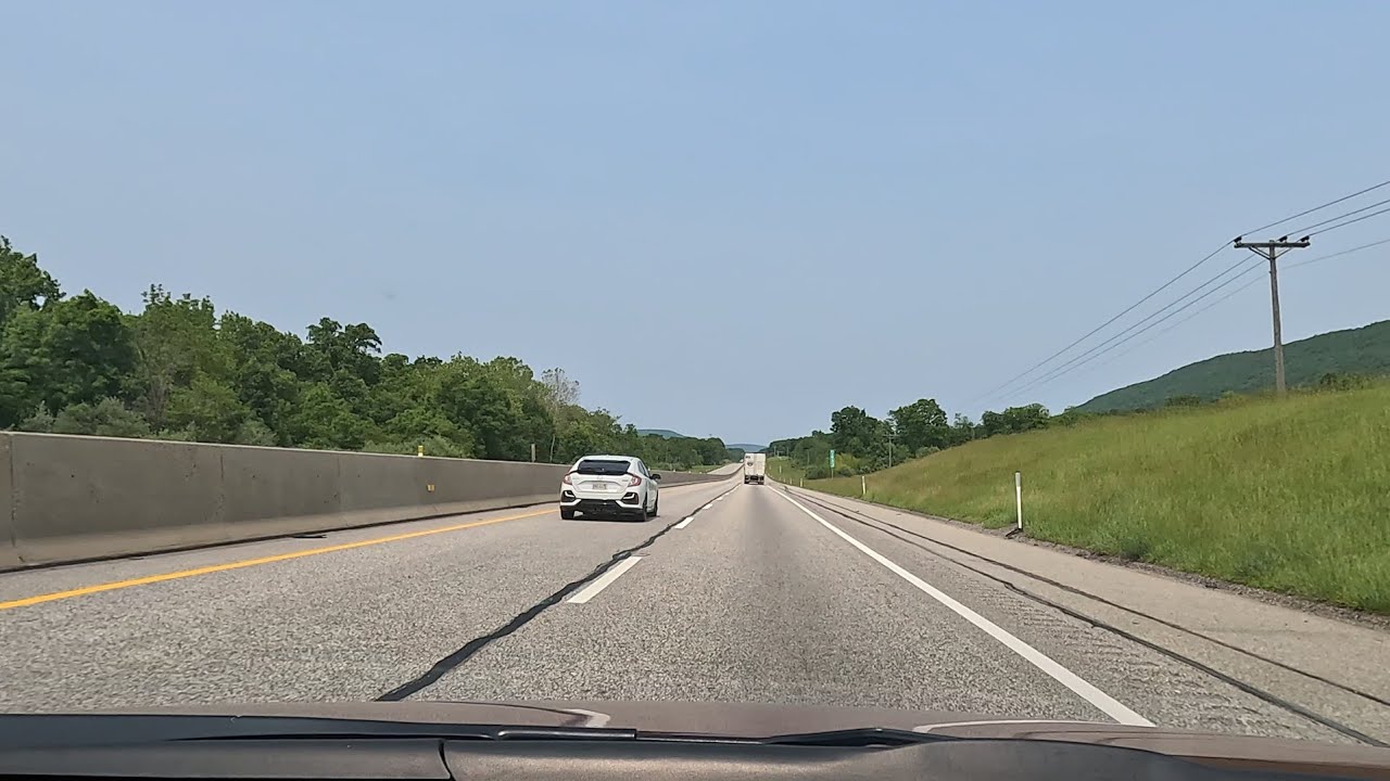 Driving from Bedford to Lewisburg, PA via Harrisburg (06/03/2025)