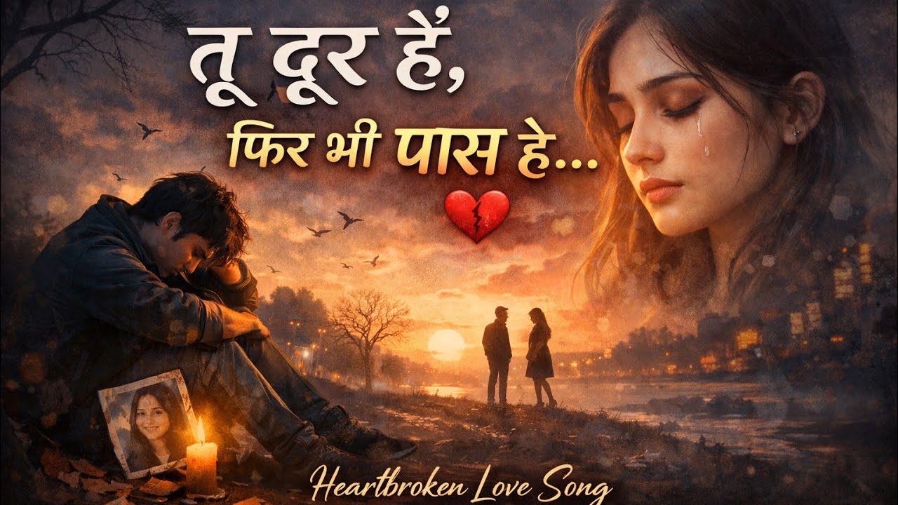 Tu Door Hai Phir Bhi Paas Hai 💔 | Sad Hindi Song 2026 | Heart Touching Breakup Song