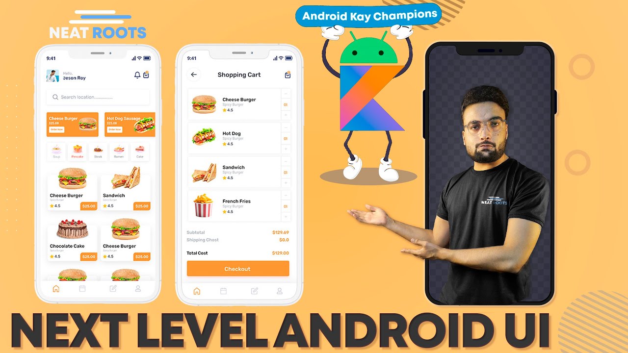 Layout Android - Advanced UI in Android Studio