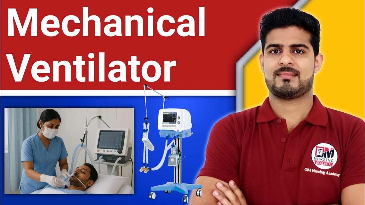 Mechanical Ventilator | Machine | Modes | Uses 