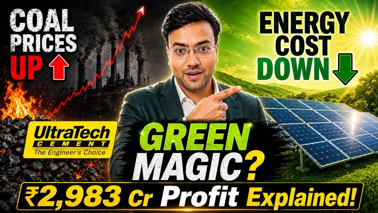 UltraTech Q4 Results 2026: The Green Secret behind ₹2,983 Crore Profit! 📈