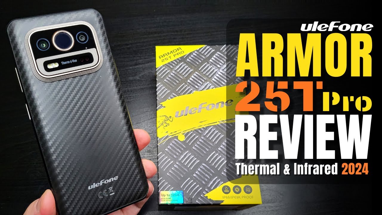 ОБЗОР ULEFONE Armor 25T Pro: Тонкий и красивый смартфон с ✌️ уникальными функциями!