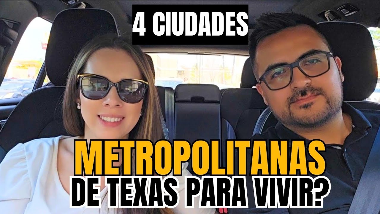 La ciudad MÁS ECONÓMICA y la más COSTOSA para vivir en Texas (4 metrópolis de Tx)