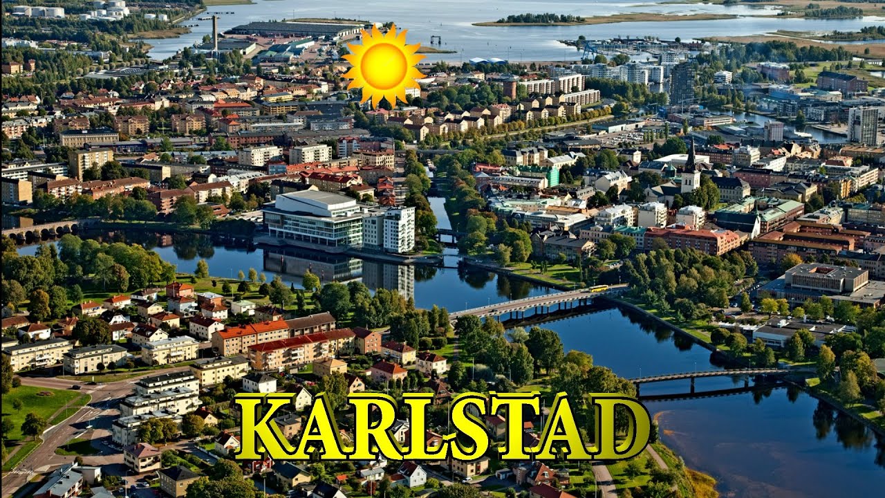 Båtbuss i Karlstad på Klarälven