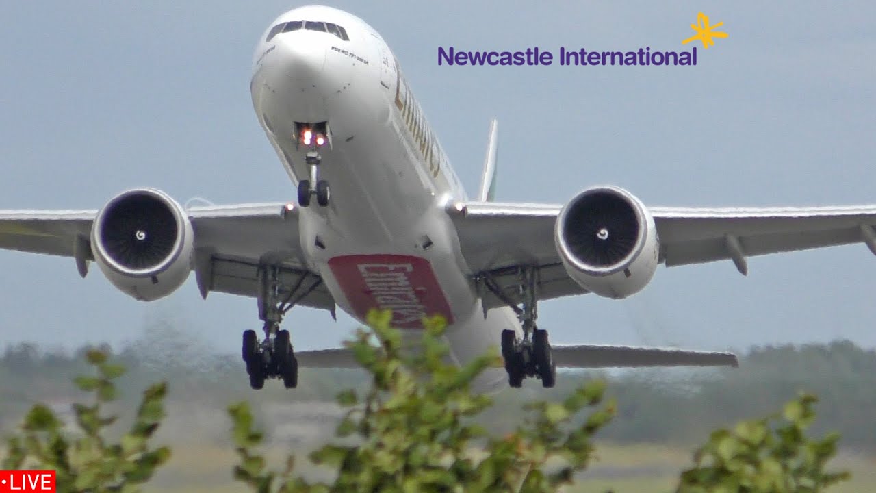 🔴Friday Evening LIVE at Newcastle International Airport 9th of August 2024