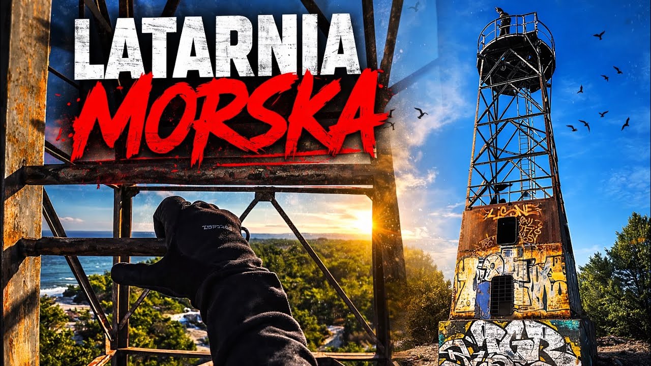 WSPIĄŁEM SIĘ NA OPUSZCZONĄ LATARNIĘ NA GÓRZE SZWEDÓW NA HELU 😱