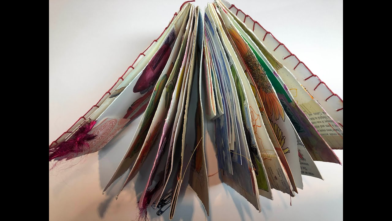 volume 6 of my handmade mixed media journals