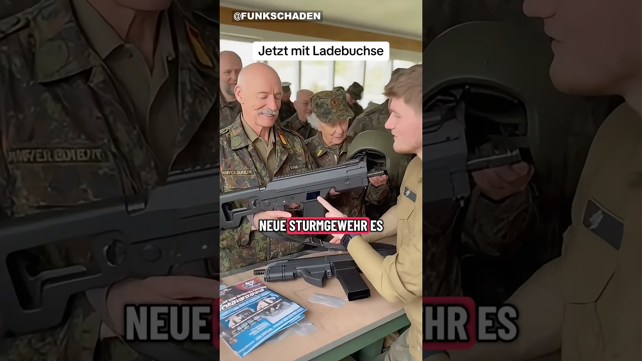 Bundeswehr testet neue Waffe: Opa sucht den Hammer 